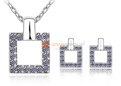 Rhodium Plated | Fashion Pendant Sets